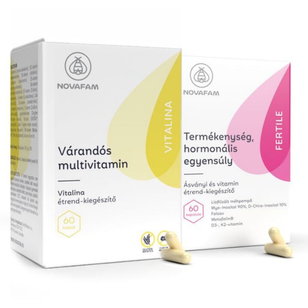 Novafam kapszula, teherbeesés, PCOS legyőzése természetes méhpempővel